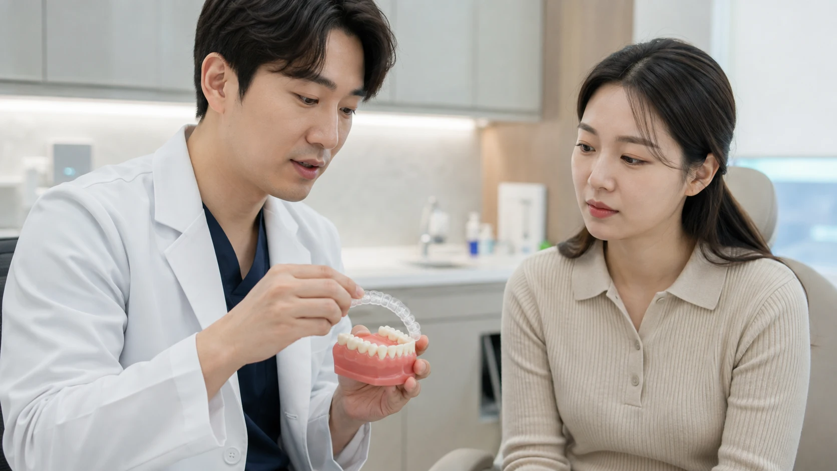 어금니 벌어짐 교정